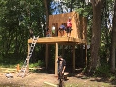Tree House Progress 2