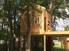 Tree House Progress 4