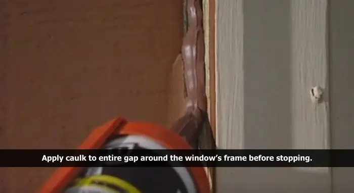 Exterior Window Caulk Replacement - Step 4