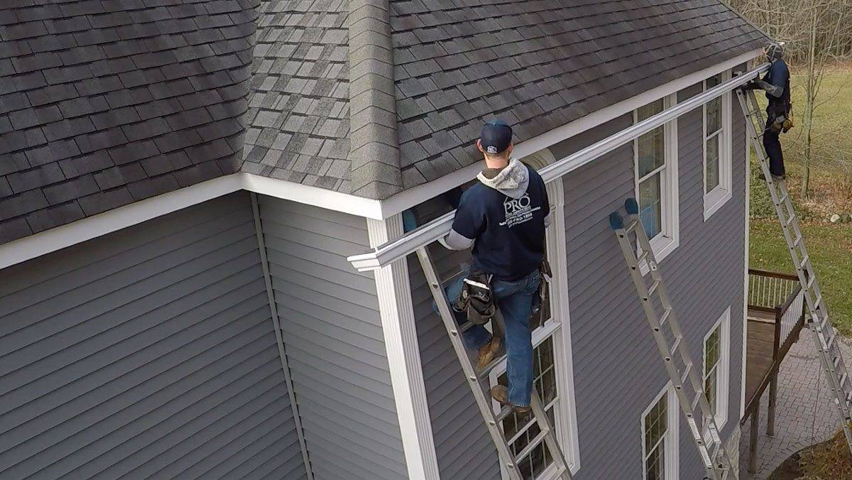 Gutter installation