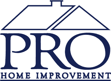 Logo of a home improvement business with the word "pro" emphasized below the outline of a house, designed to enhance user experience in the site header.