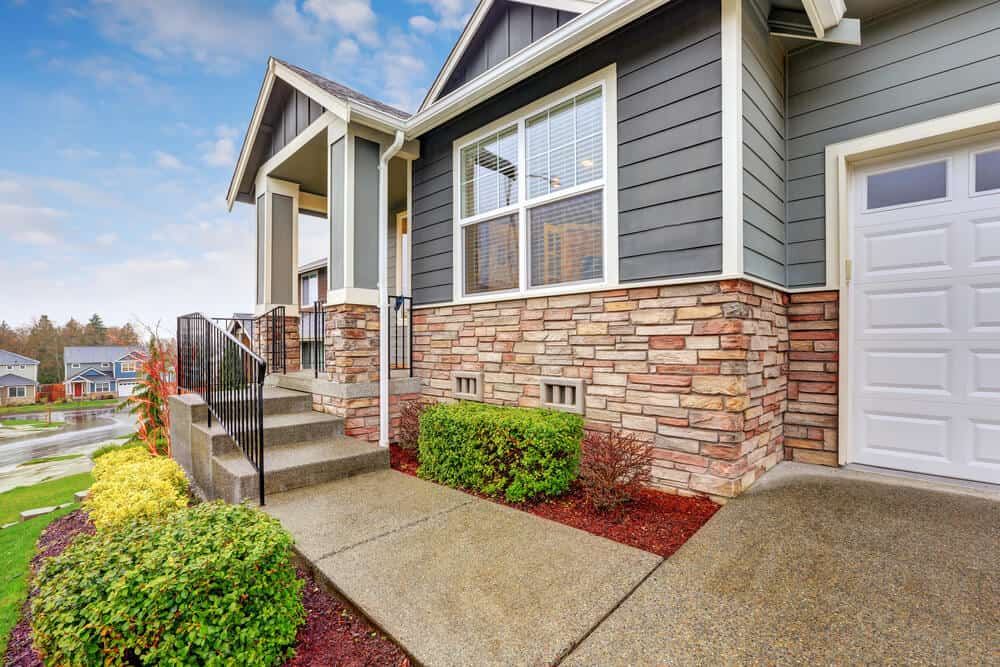 Tidy view of a home’s exterior - learn how to improve a home’s curb appeal