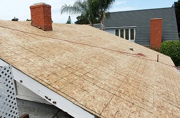 A new roofing deck is critical for proper shingle installation