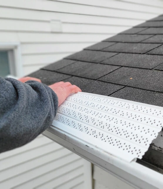 Gutter guards protect homes from gutter blockages and water damage