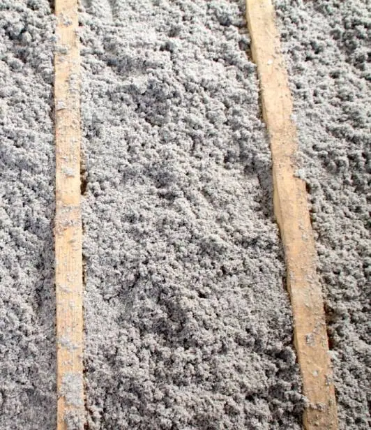 Cellulose fills voids and improves overall energy efficiency